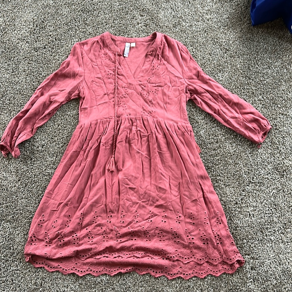 Alya Francesca’s Pink Long Sleeve Dress Size xs